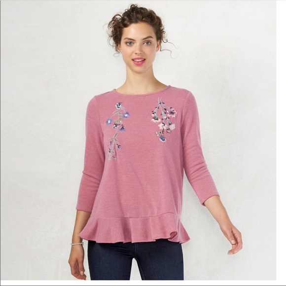 LC Lauren Conrad Sweaters - NWT Lauren Conrad decadence LC Sweater